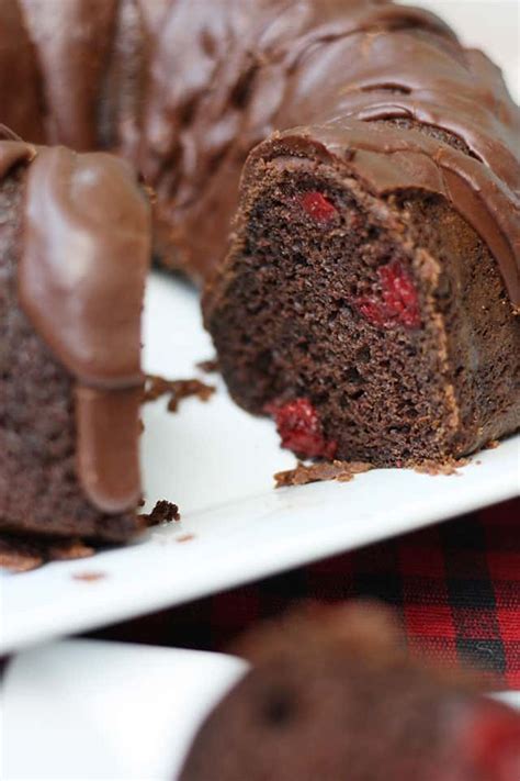 Cherry Chocolate Cake Video Mostly Homemade Mom