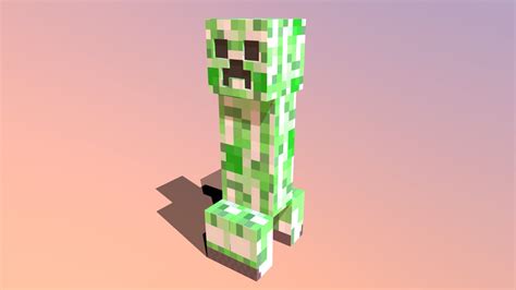 Minecraft Creeper Download Free 3d Model By Bigemis Emisxd