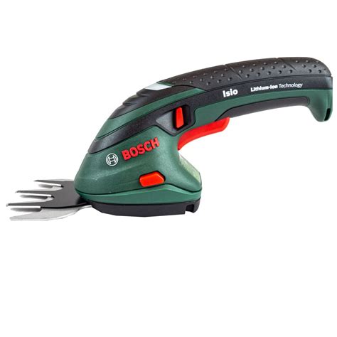 Bosch Green Isio 36v Li Ion Shrub And Grass Cordless Shear Set In Carry
