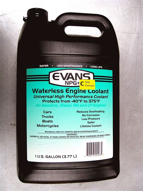 They don't pull over to let their engines cool down, and neither should you. Garage Tech with Randy Rundle: Evans Waterless Coolant ...