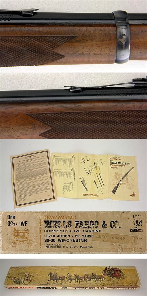 I would look at purchasing checks online through a company like. WINCHESTER MODEL 94 CARBINE - WELLS FARGO & CO 30-30 LEVER ACTION RIFLE - Picture 5