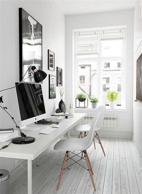 43 Tiny Office Space Ideas to Save Space and Work Efficiently
