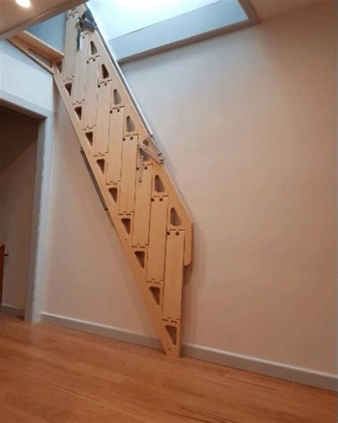 We Cant Stop Stairing At This Foldablecompact Staircase Design