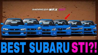 Sti Subaru Generation Impreza
