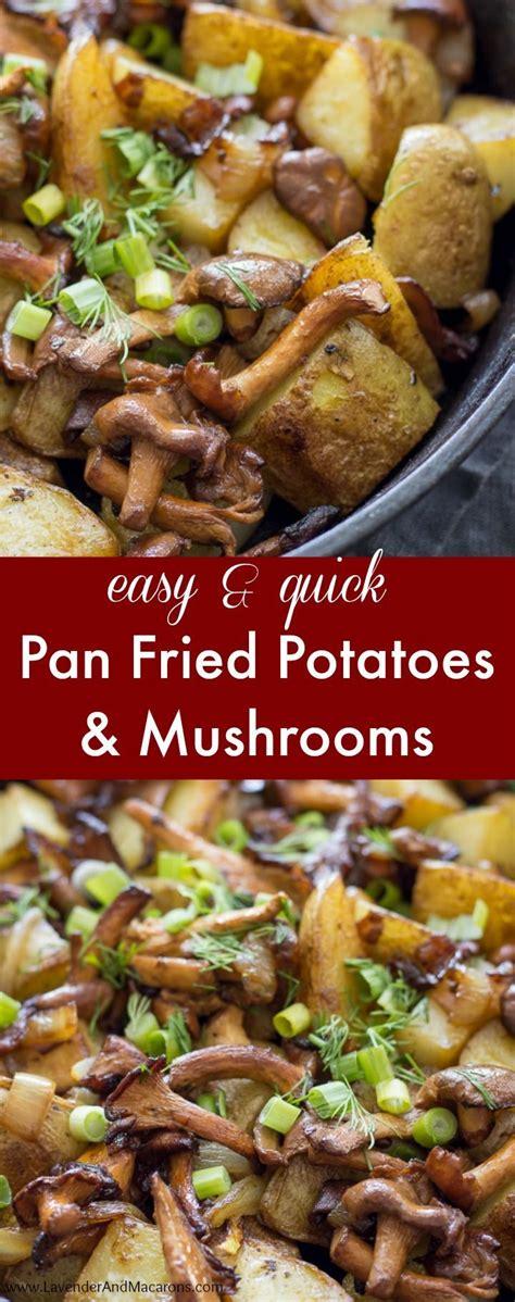 Are you ready to take these greyish white slabs of tofu: These fried crispy Potatoes and Mushrooms are an easy and ...