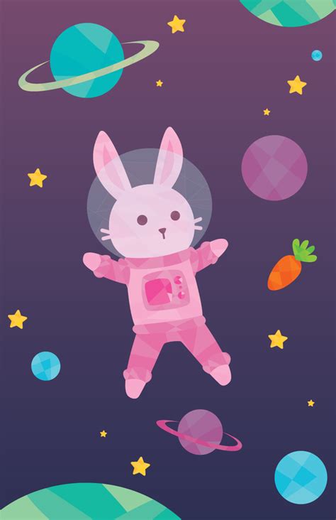 Space Rabbit By Azurcandy On Deviantart