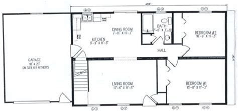 28x40 Ranch House Plans