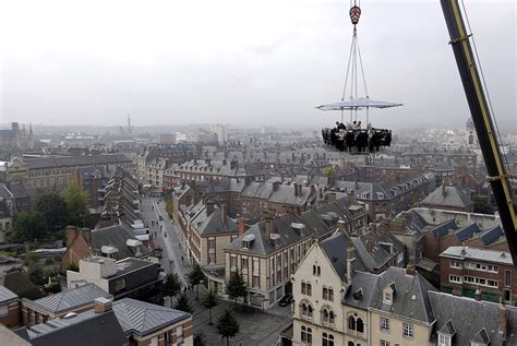 Dine out, to take a meal, especially the principal or more formal meal of the day, away from home, as in a hotel or restaurant: 'Dinner In The Sky' Gives New Meaning To Extravagant Dining