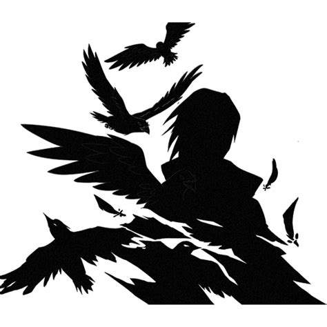 Itachi Crows Shadow Render Naruto Ol By Maxiuchiha22 On Deviantart