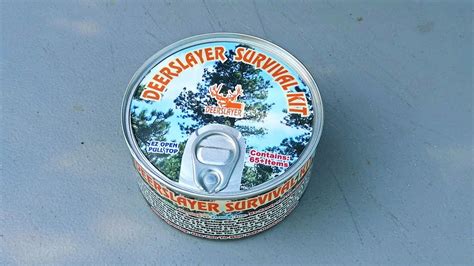40 Survival Kit In A Can Youtube