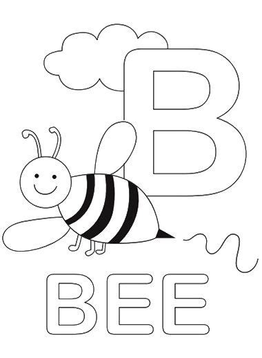 Top 10 Free Printable Letter B Coloring Pages Online Alphabet