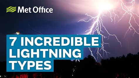 7 Incredible Lightning Types Amazing Weather Youtube
