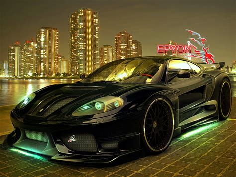 Dashing Black Ferrari Sports Car Hd Wallpapers 9 Hd Wallpapers