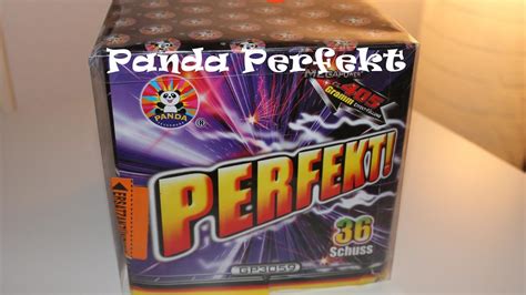 Panda Perfekt 36 Schuss Blinkerbatterie Hd Youtube