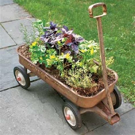 78 Unbelievable Diy Upcycled Garden Projects Herb Planters Container