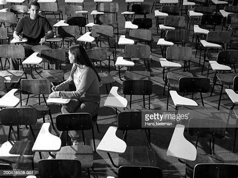 Empty Classroom Top View Photos And Premium High Res Pictures Getty