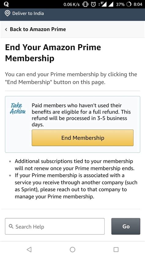 If you have a credit balance of more than $1, it should be refunded to you seven days after your written request. How to cancel Amazon Prime and get a refund - Quora