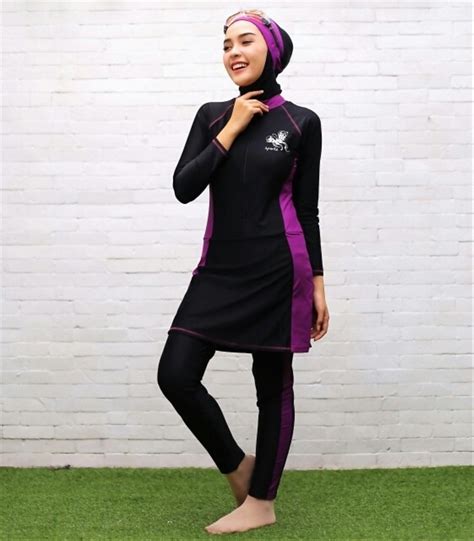 Depok, sleman kab.6 hari yang lalu. Jual Harga Hemat Baju Renang Muslimah Sp03 Hitam Biru Ungu ...