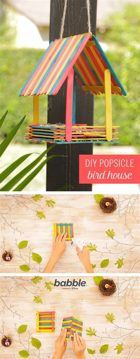 Next, we're going to start. Learn How To Make Popsicle Stick Bird Feeders | The WHOot ...