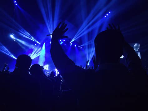 Free Images Silhouette Music People Crowd Celebration Band