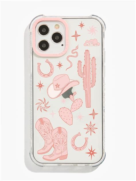 Pink Cowgirl Shock Iphone Case Phone Skinnydip London