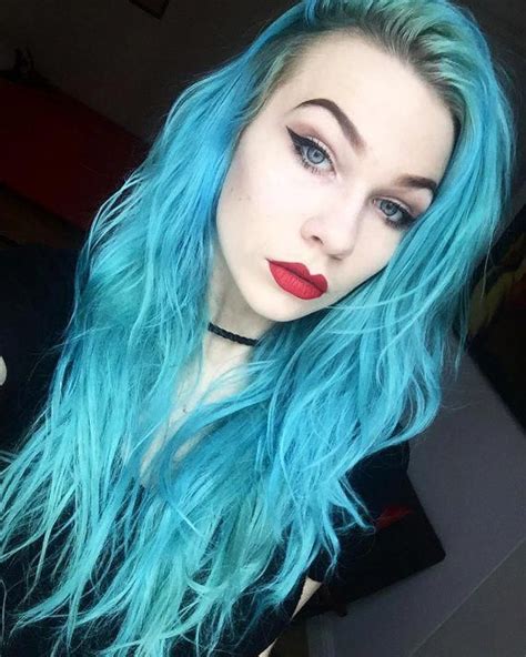Sky Blue Hair Dye Louann Messer
