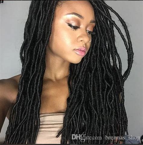 You'll create this look by starting a knot of sorts with half of your hair. 2020 Long Hair Twist 18 New Soft Dread Lock Twist Faux ...