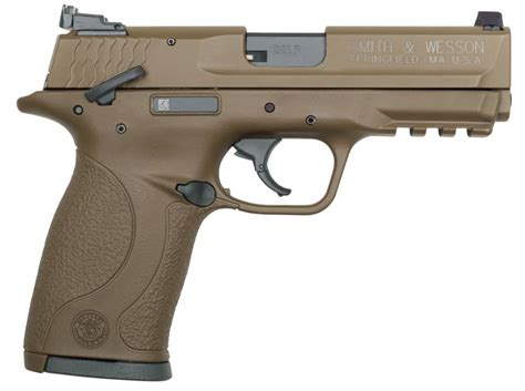 Smith Wesson 12570 M P 22 Compact 22 LR 3 60 10 1 FDE Aluminum Alloy