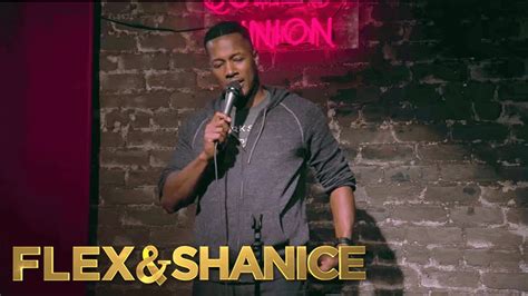 Flex Embarrasses Shanice In His Comedy Routine Flex And Shanice