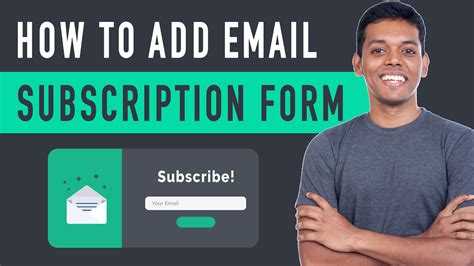 How To Add Email Subscription To Wordpress Using Mailchimp Youtube