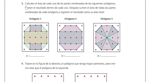 Libro Contestado Sec 10 perímetro y área de polígonos regulares