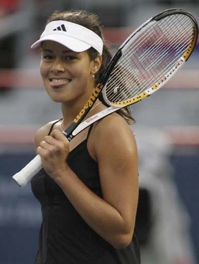 Ana Ivanovic Sticks Out Her Tongue