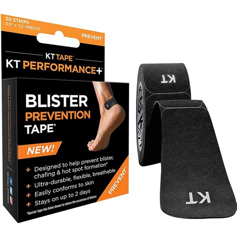 Kt Tape Precut 35 Perfomance Blister Prevention Tape 30 Strips