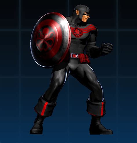 Captain Hydra Ultimate Marvel Vs Capcom 3 Skins Captain America