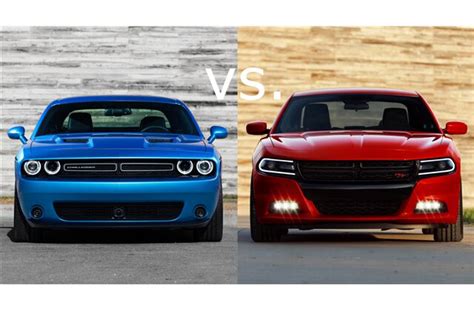 Head To Head Comparison 2016 Dodge Challenger Vs 2016 Dodge Charger Us News And World Report