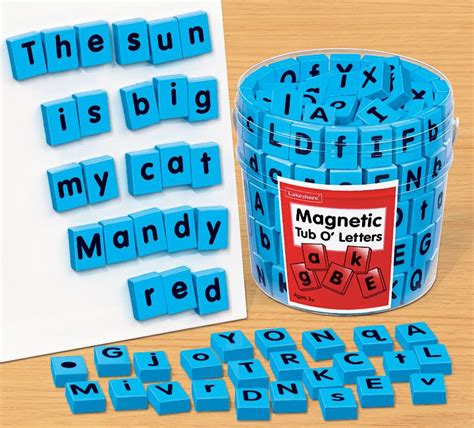 Magnetic Tub O Letters Lakeshore Learning Classroom Wishlist