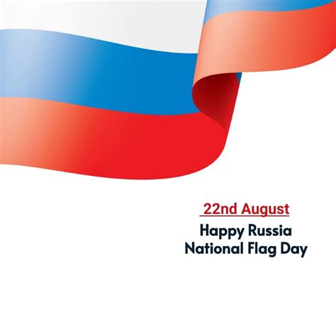 Plantilla De Russia National Flag Day Postermywall