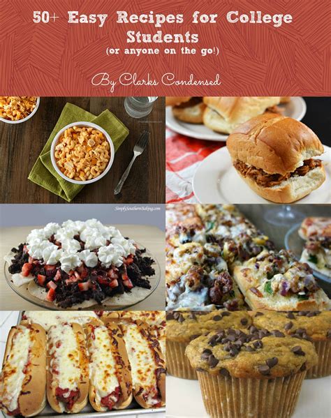 50 Easy College Meals Perfect For Poor College Students Clarks