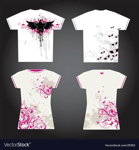 Grunge T Shirt Designs Royalty Free Vector Image