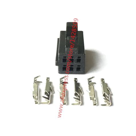 5 Sets 6 Pin Female Auto Plug Automotive Connector For Carconnectors