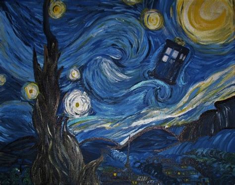 50 Doctor Who Starry Night Wallpaper On Wallpapersafari