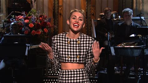 Watch Saturday Night Live Highlight Miley Cyrus Monologue