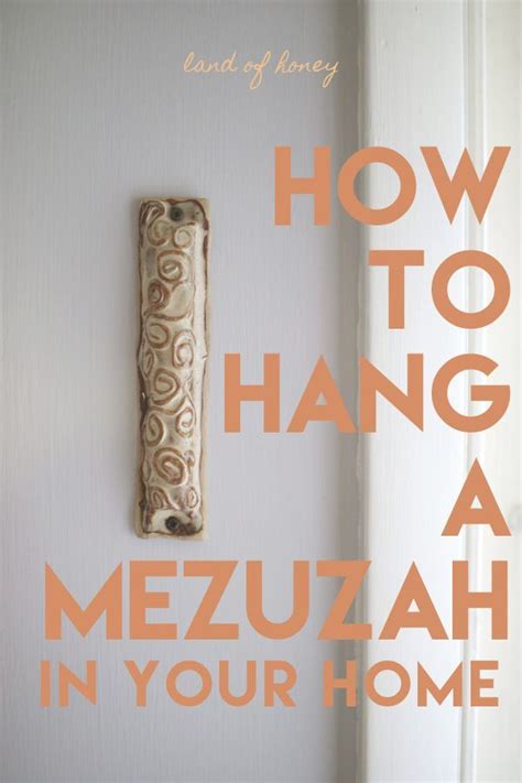 How To Hang A Mezuzah Jewish Mezuzah Messianic Judaism