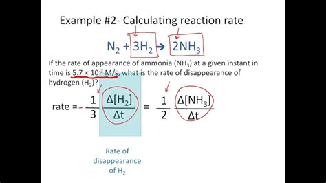 Reaction Rates And Stoichiometry Chemistry Tutorial Youtube