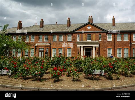 Officers Mess Building At Raf Mildenhall Suffolk Uk 1930s Second