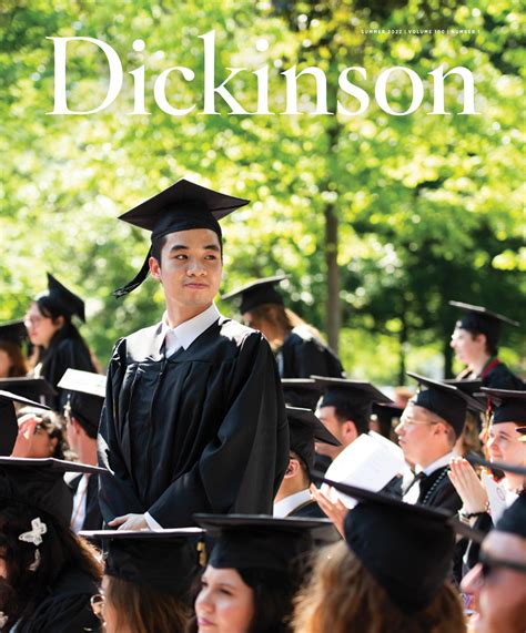 Summer 2022 Dickinson Magazine By Dickinson College Issuu