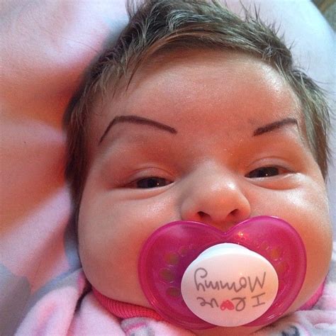 660 x 495 jpeg 108 кб. Fact: Babies Are 98% Funnier With Eyebrows | Baby eyebrows ...