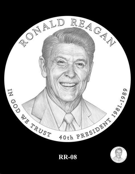 Ronald Reagan Presidential Ronald Reagan Presidential 1 Coin Design