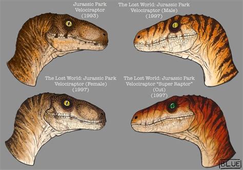 Blue On Instagram Not To Scale ️ Almost Every Velociraptor In The Franchise This