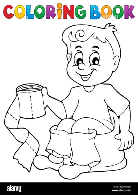 Potty Training Coloring Sheets For Boys